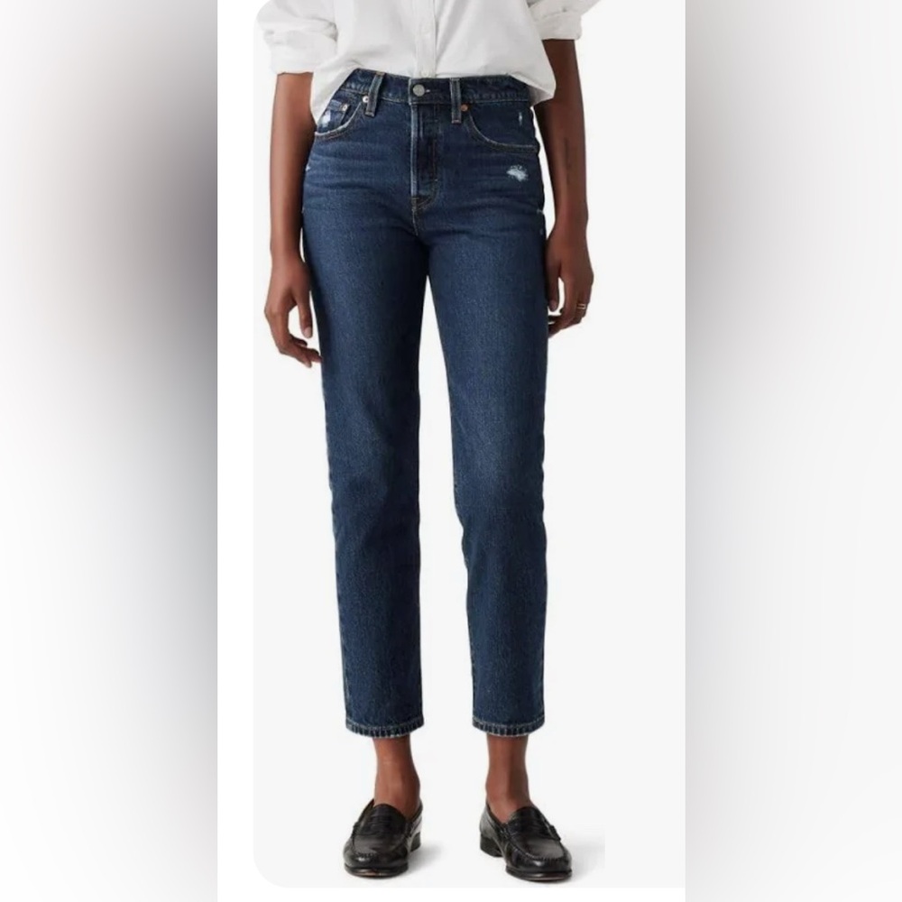 Lucky Brand Gene Montesano Distressed Classic Rider Crop